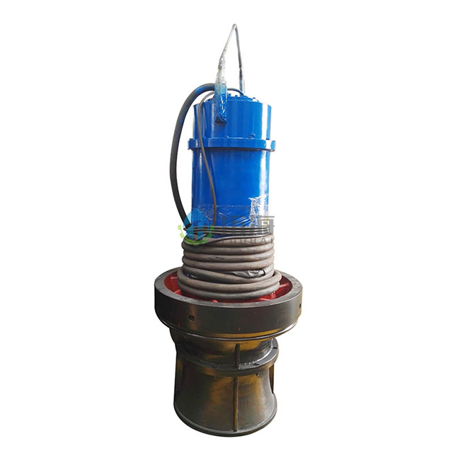 Pompa sommergibile a flusso assiale in ghisa a velocità regolabile per processi industriali