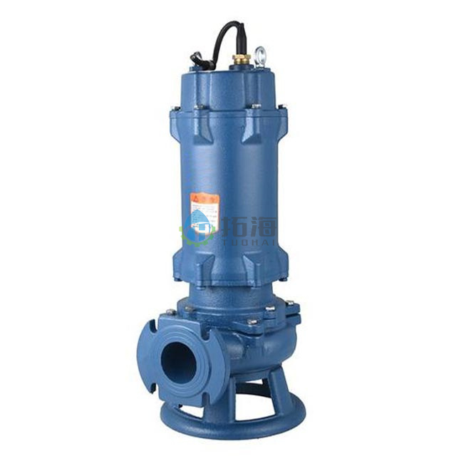Pompa sommergibile per acque reflue per impianto di trattamento delle acque reflue pompate